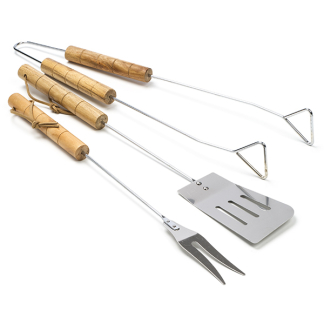 Gardalux BBQ gereedschapset | Gardalux | 3-delig (RVS, Tang, Spatel, Vork) C83500210 K170103192 - 