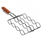 Gardalux BBQ grillrooster | Vaggan (Houten handvat, Zwart) C80900560 K170104736 Gardalux BBQ grillrooster | Vaggan (Houten handvat, Zwart) C80900560 K170104736