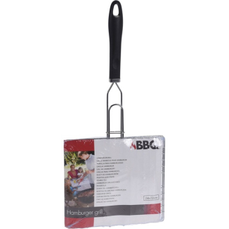 Gardalux BBQ hamburgerklem | Gardalux (24 x 22 cm, Voor 4 hamburgers) C80900810 K170103103 - 3
