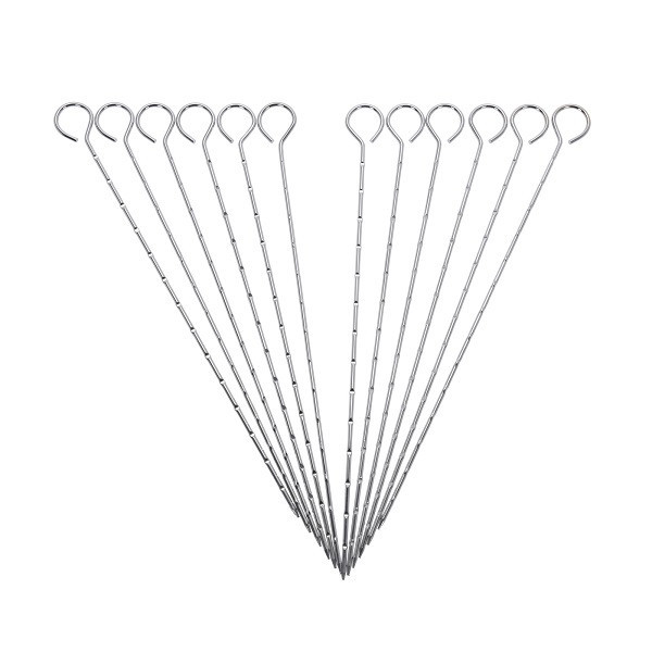 Gardalux BBQ spies | Gardalux | 12 stuks (27 cm) C80900980 K170104739 - 1
