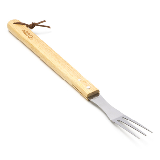 Gardalux BBQ vork | Gardalux | 46 cm (RVS, met houten handvat) YL7900610 K170103185 - 