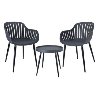 Gardalux Balkonset | Gardalux | 3-delig (Kunststof, UV-bescherming, Grijs) LF2000070 K170105916