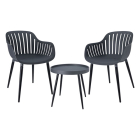 Gardalux Balkonset | Gardalux | 3-delig (Kunststof, UV-bescherming, Grijs) LF2000070 K170105916 - 1