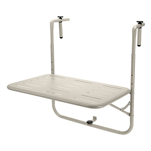 Gardalux Balkontafel | Gardalux | 60 x 43 cm (Inklapbaar, Beige) X99001770 K170105285 - 1