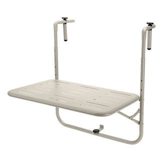 Gardalux Balkontafel | Gardalux | 60 x 43 cm (Inklapbaar, Beige) X99001770 K170105285 - 1