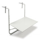 Gardalux Balkontafel | Gardalux | 60 x 43 cm (Inklapbaar, Mat grijs) X99000840 K170104729 Gardalux Balkontafel | Gardalux | 60 x 43 cm (Inklapbaar, Mat grijs) X99000840 K170104729