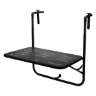 Gardalux Balkontafel | Gardalux | 60 x 43 cm (Inklapbaar, Zwart) X99001750 K170105945 - 1