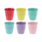 Gardalux Bekers | Gardalux | 400 ml | 6 stuks (Melamine, Verschillende kleuren) 177602650 K170105247 - 1