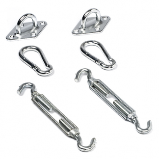 Gardalux Bevestigingsset schaduwdoek | Gardalux C22910650 K170104705 - 1