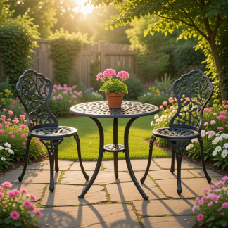 Gardalux Bistroset | Gardalux | 3-delig (Zwart) YA3000090 K170105930 - 2