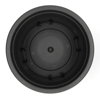 Gardalux Bloempot | Gardalux | Ø 20 centimeter (Kunststof, Binnen/Buiten, Antraciet) Y54202150 K170105355 - 3