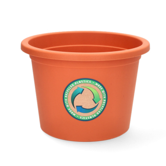 Gardalux Bloempot | Gardalux | Ø 20 centimeter (Kunststof, Binnen/Buiten, Terracotta) Y54202180 K170105357 - 1