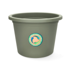 Bloempot | Gardalux | Ø 28 centimeter (Kunststof, Binnen/Buiten, Groen)