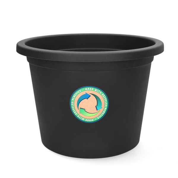 Gardalux Bloempot | Gardalux | Ø 28 cm (Kunststof, Binnen/Buiten, Antraciet) Y54202250 K170105358 - 1