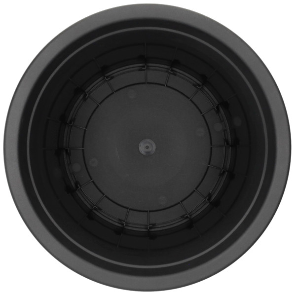 Gardalux Bloempot | Gardalux | Ø 28 cm (Kunststof, Binnen/Buiten, Antraciet) Y54202250 K170105358 - 3