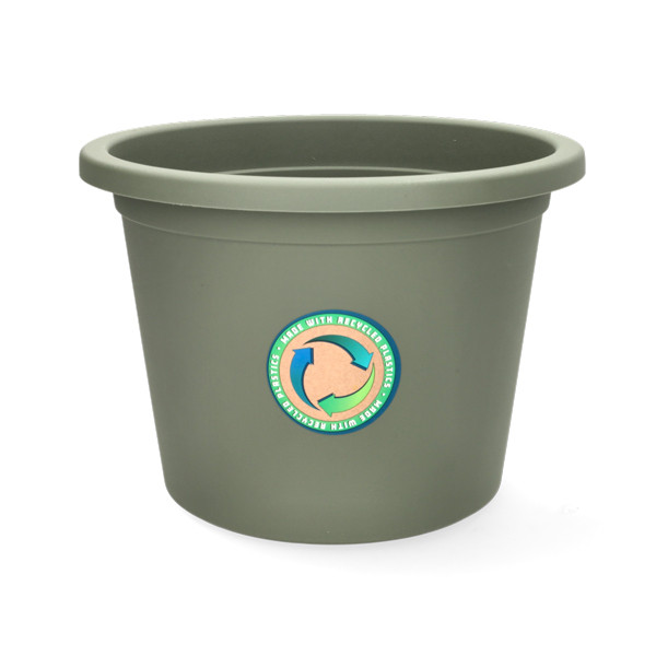 Gardalux Bloempot | Gardalux | Ø 28 cm (Kunststof, Binnen/Buiten, Groen) Y54202260 K170105359 - 1