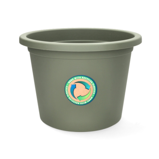 Gardalux Bloempot | Gardalux | Ø 28 cm (Kunststof, Binnen/Buiten, Groen) Y54202260 K170105359 - 1