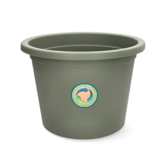 Gardalux Bloempot | Gardalux | Ø 34 centimeter (Kunststof, Binnen/Buiten, Groen) Y54202310 K170105362 - 1