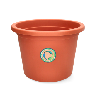 Gardalux Bloempot | Gardalux | Ø 34 centimeter (Kunststof, Binnen/Buiten, Terracotta) Y54202330 K170105363 - 1