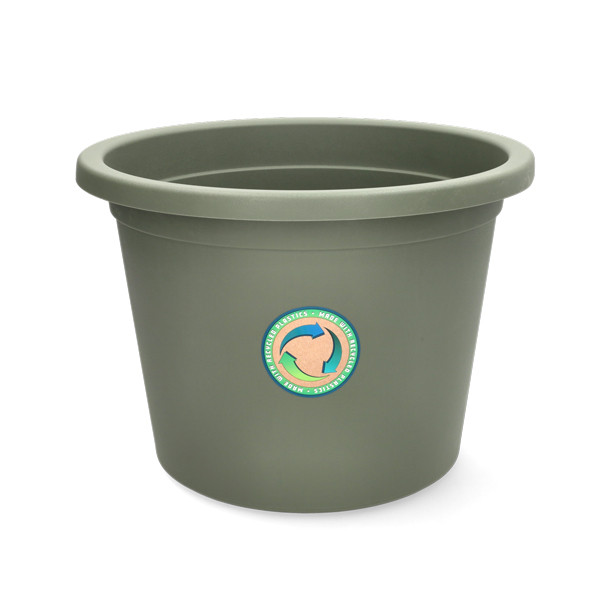 Gardalux Bloempot | Gardalux | Ø 34 cm (Kunststof, Binnen/Buiten, Groen) Y54202310 K170105362 - 1