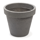 Gardalux Bloempot | Gardalux | Ø 40 cm (Kunststof, Buiten, Steenlook, Grijs) Y54195370 K170103408 - 1