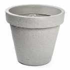 Bloempot | Gardalux | Ø 40 cm (Kunststof, Buiten, Steenlook)