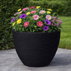Gardalux Bloempot | Gardalux | Ø 40 cm (Polyethyleen, Binnen/Buiten, Antraciet) Y54201700 K170105852 - 3