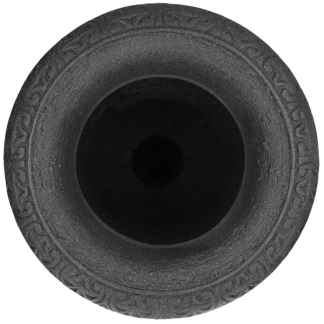 Gardalux Bloempot | Gardalux | Ø 40 x 53 centimeter (Op voet, Kunststof, Binnen/Buiten, Betonlook, Antraciet) Y54180380 K170105379 - 2