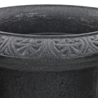 Gardalux Bloempot | Gardalux | Ø 40 x 53 centimeter (Op voet, Kunststof, Binnen/Buiten, Betonlook, Antraciet) Y54180380 K170105379 - 3