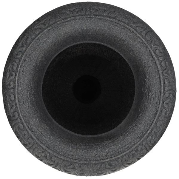 Gardalux Bloempot | Gardalux | Ø 40 x 53 cm (Op voet, Kunststof, Binnen/Buiten, Betonlook, Antraciet) Y54180380 K170105379 - 2