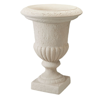Gardalux Bloempot | Gardalux | Ø 40 x 55 cm (Op voet, Polyethyleen, Binnen/Buiten, Beige) Y54180390 K170105846