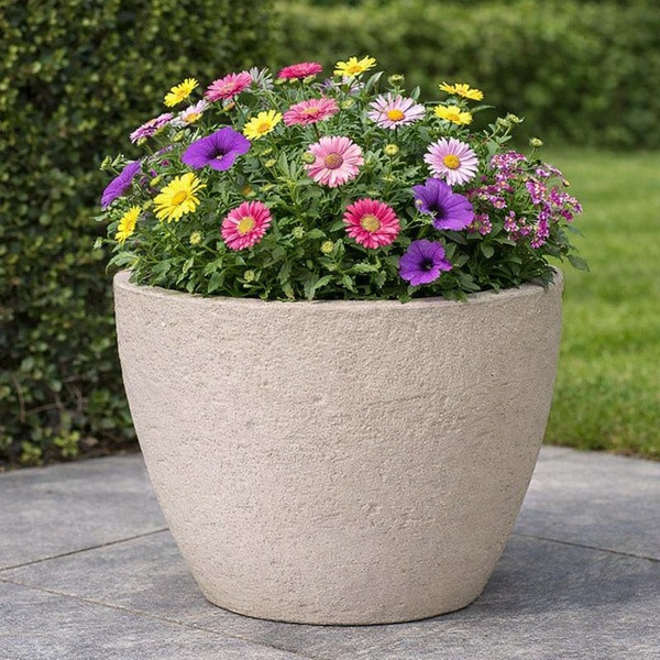 Gardalux Bloempot | Gardalux | Ø 49 cm (Polyethyleen, Binnen/Buiten, Zand) Y54204170 K170105854 - 2
