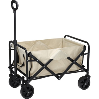 Gardalux Bolderkar | 73 x 51 x 48 cm (Tot 50 kg, Opvouwbaar, Beige) LE9000010 K180107455 - 