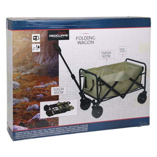 Gardalux Bolderkar | 73 x 51 x 48 cm (Tot 50 kg, Opvouwbaar, Beige) LE9000010 K180107455 - 3