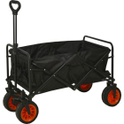 Gardalux Bolderkar | Redcliffs | 101 x 56 x 104 cm (Tot 80 kg, Opvouwbaar, Zwart) LE9000020 K180107456 - 1