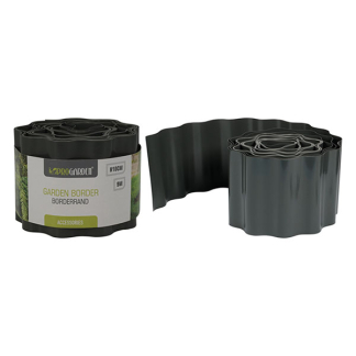 Gardalux Borderrand | Gardalux | 900 x 10 cm (Flexibel, Gegolfd, Grijs) CY8954620 K170105881 - 2