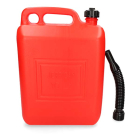 Brandstof jerrycan | 10 liter | 26.5 x 14.5 x 37.5 cm (Benzine)