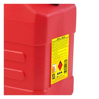 Gardalux Brandstof jerrycan | 10 liter | 32.1 x 17.8 x 30.1 cm (Benzine) Y19291040 K170106355 - 4