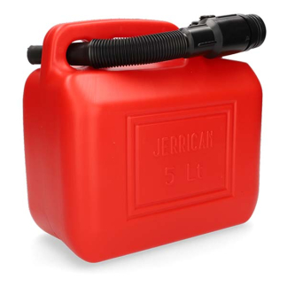 Gardalux Brandstof jerrycan | 5 liter | 26 x 14.5 x 24.5 cm (Benzine) D14150010 K170105102 - 3