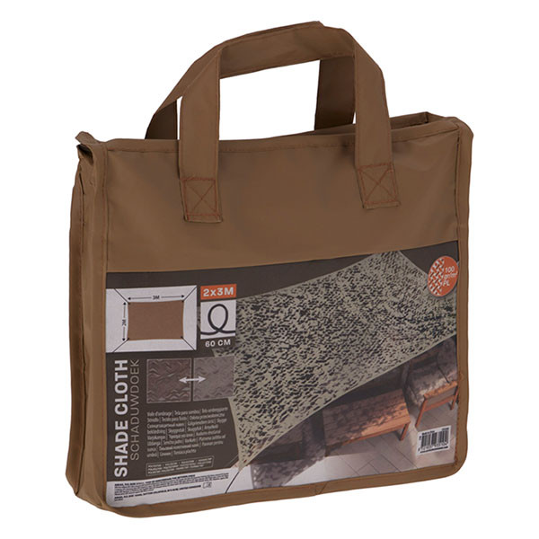 Gardalux Camouflage schaduwdoek | Gardalux | 2 x 3 meter (Beige) C46400800 K170105984 - 1