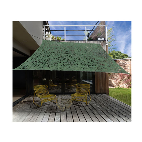 Gardalux Camouflage schaduwdoek | Gardalux | 2 x 3 meter (Groen) C46400810 K170105985 - 3