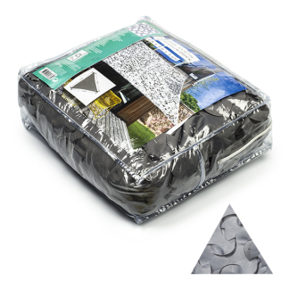 Gardalux Camouflage schaduwdoek | Gardalux | 3.6 x 3.6 x 3.6 meter (Waterdoorlatend, Lichtgrijs) X61500230 K170104704 - 1
