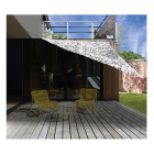 Gardalux Camouflage schaduwdoek | Gardalux | 3.6 x 3.6 x 3.6 meter (Waterdoorlatend, Wit) X61500220 K170104703 - 2