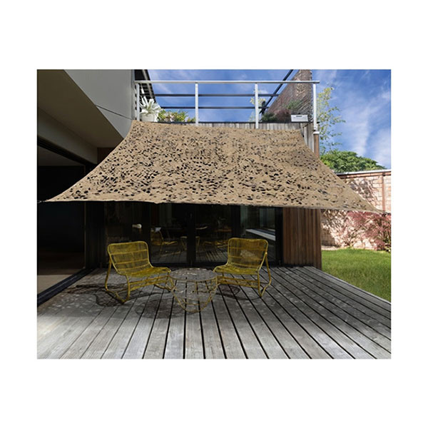Gardalux Camouflage schaduwdoek | Gardalux | 3 x 3 meter (Beige) C46400840 K170105988 - 3