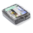 Gardalux Camouflage schaduwdoek | Gardalux | 3 x 3 meter (Waterdoorlatend, Donkergrijs, Vierkant) X61500200 K170104717 - 1