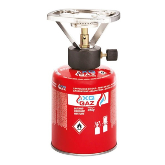 Gardalux Camping kooktoestel | 1-pits (1290 W, Incl. gasfles) 282100020 K180107480 - 1