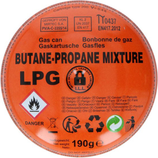Gardalux Campinggas | Gardalux | 190 gram (Propaan/butaan) 871125279105 K170511340 - 2