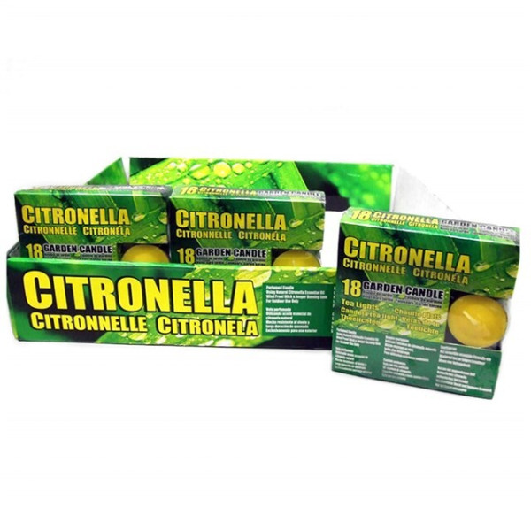 Gardalux Citronella kaars | Gardalux | 18 stuks (Citrusgeur, Binnen en buiten) 1386020 K170113154 - 1