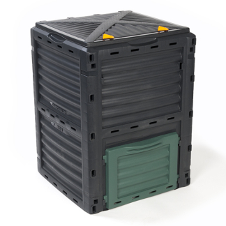 Gardalux Compostbak | Gardalux | 300 L (Kunststof, Grijs) Y54400860 K170116363 - 1
