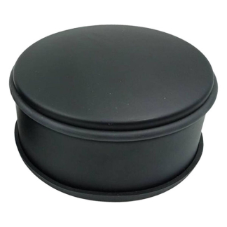 Gardalux Deurstopper | 6 cm x Ø 12 cm (Staal, Rubber, Zwart) 22171671 K170105199 - 1